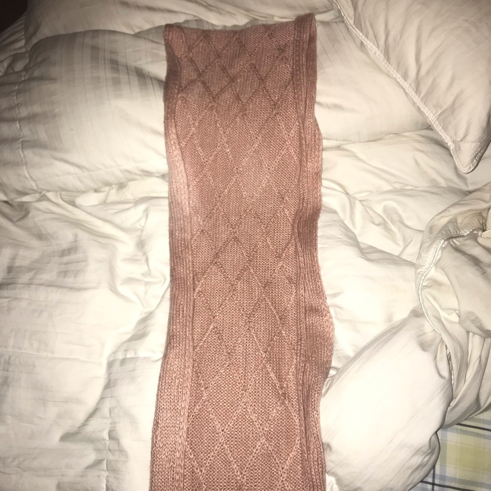 Pink/blush scarf
